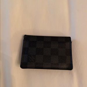 LOUIS VUITTON blue wallet